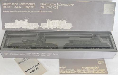 Märklin Set 3300 Br. Be 6/8 13302 194 155-8 E-Loks SBB & DB, Hobby en Vrije tijd, Modeltreinen | H0, Zo goed als nieuw, Locomotief