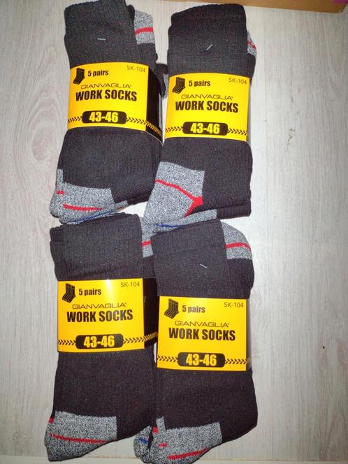 Gianvaglia heren werksokken 4x een 5-pack 43-46Nieuw, Kleding | Heren, Sokken en Kousen, Nieuw, Maat 43 t/m 46, Overige kleuren