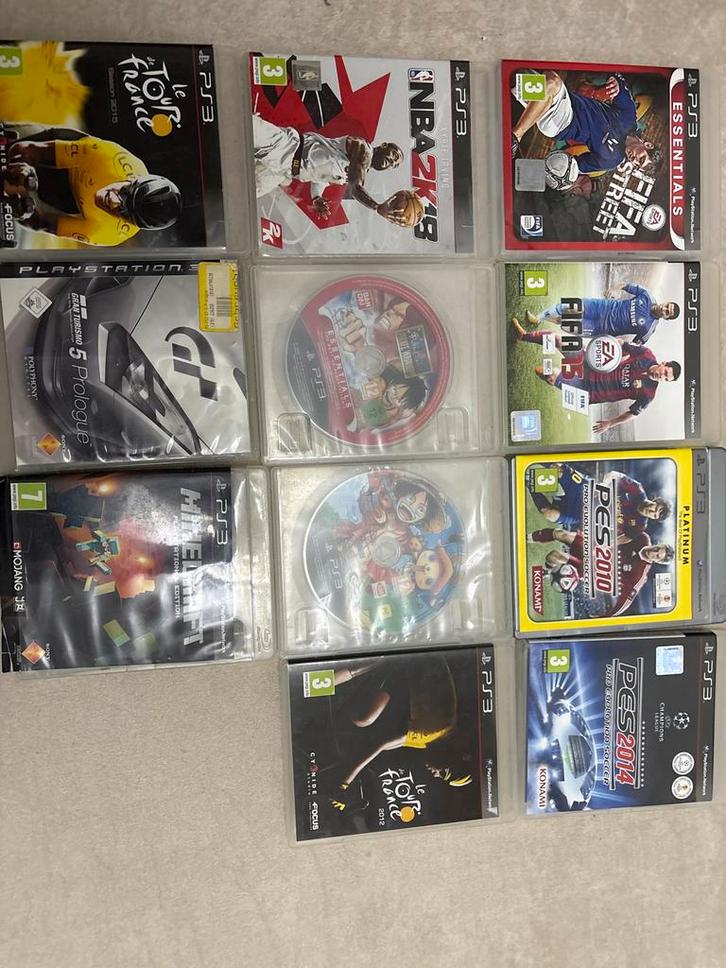 PS3 Games - Kies Zelf! LET OP> per stuk drie euro, Spelcomputers en Games, Games | Overige, Gebruikt, Sport, 1 speler, Vanaf 3 jaar