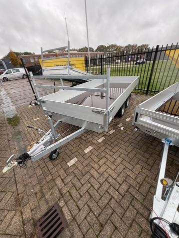 Plateau aanhangwagen 400x186 bakmaat 3500Kg  NIEUW beschikbaar voor biedingen