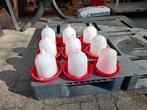 Drinktoren 1 liter, Dieren en Toebehoren, Pluimvee | Toebehoren, Ophalen, Gebruikt, Drinken en Voederen