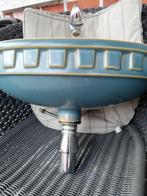 Uniek fonteintje bijzondere vorm en aparte blauwe kleur, Ophalen