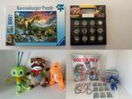 Leuk speelgoedpakket met puzzel, knuffels, knikkers en spel, Ophalen of Verzenden, Jongen of Meisje