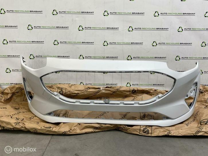 Voorbumper origineel Ford Fiesta MK7 2162026 N1BB17757, Auto-onderdelen, Carrosserie en Plaatwerk, Bumper, Ford, Voor, Gebruikt