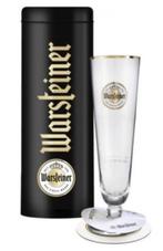 Warsteiner Tulpglas In Geschenkblik, Verzamelen, Ophalen of Verzenden, Nieuw, Glas of Glazen, Overige merken
