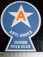 sticker Arti-shoes junior star club logo schoenen shoes, Verzenden, Zo goed als nieuw, Merk