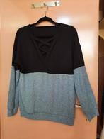 Lange Mouwen Shirt - Maat M - Zwart/blauw, Ophalen of Verzenden, Nieuw