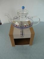 Boerenbont Glazen Theepot Nieuw, Huis en Inrichting, Keuken | Servies, Overige typen, Nieuw, Ophalen of Verzenden, Glas