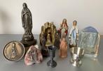 12 religieuze voorwerpen O.L.Vr - Lourdes - H.Hart enz, Ophalen of Verzenden