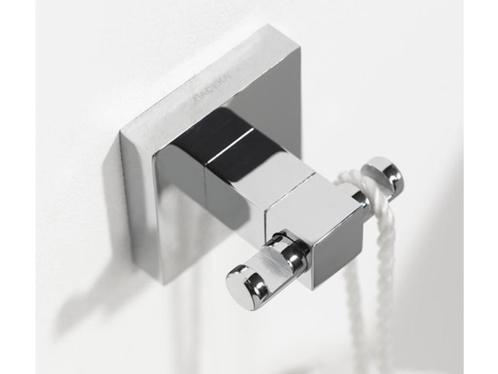 Handdoekhouder / Haak Dubbel HACEKA Mezzo Chroom -40% OFF!!!, Huis en Inrichting, Badkamer | Badtextiel en Accessoires, Nieuw
