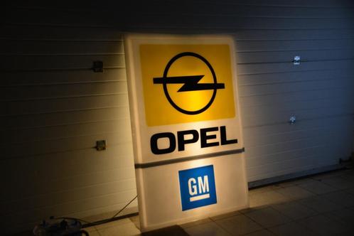 Opel originele lichtreclame lichtbak xxl zeldzaam, Verzamelen, Merken en Reclamevoorwerpen, Zo goed als nieuw, Lichtbak of (neon) lamp