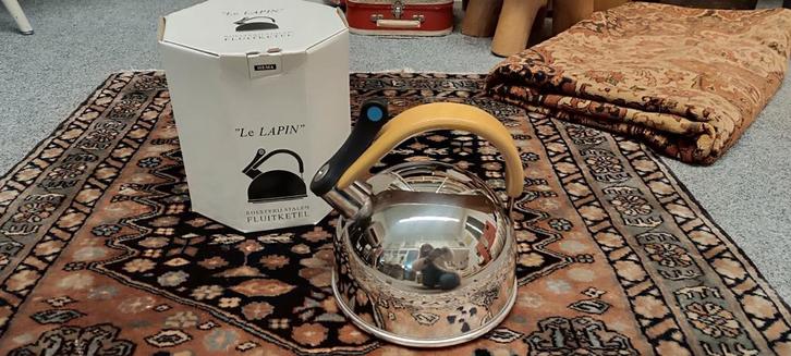 Hema Le Lapin design Fluitketel - Nieuw in Doos!, Huis en Inrichting, Keuken | Keukenbenodigdheden, Nieuw, Ophalen of Verzenden
