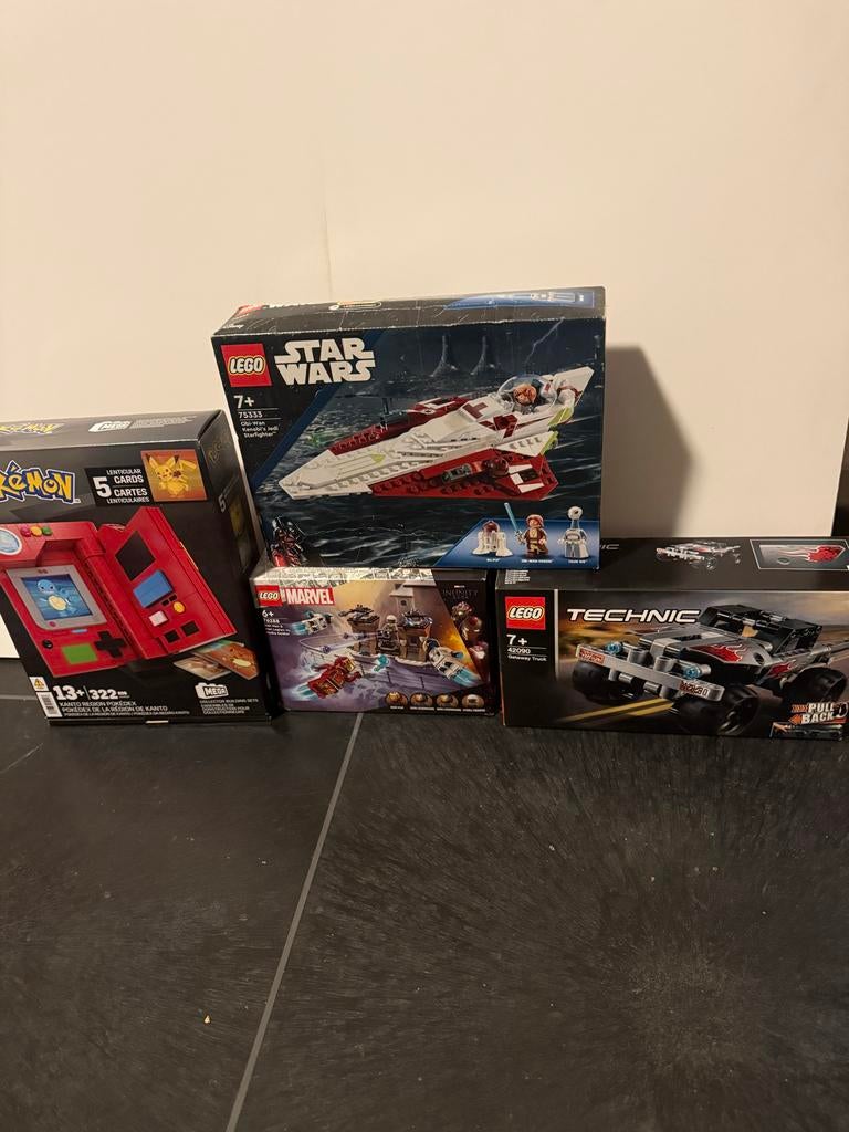 Diverse Lego Sets - Star Wars, Marvel, Technic, Ophalen, Zo goed als nieuw, Complete set, Lego