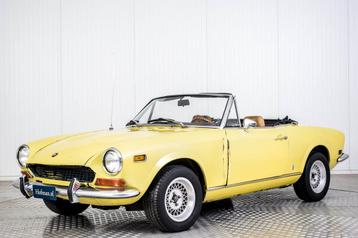 Fiat 124 Spider 1800 (bj 1973) beschikbaar voor biedingen