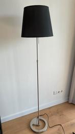 Zwarte Vloerlamp Stoffen Kap Verstelbaar, Huis en Inrichting, Lampen | Vloerlampen, Ophalen, Gebruikt, Stof, 150 tot 200 cm
