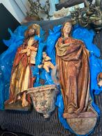 Beeld houtsnijkunst antiek grote kerklieke beelden, Ophalen