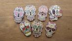 Poppenhuis: Kleurrijke Doodshoofden, Verzamelen, Poppenhuizen en Toebehoren, Ophalen of Verzenden, Nieuw, Poppenhuis