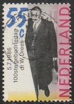 Nederland 1986 1358 Willem Drees, Gest Arnhem, Postzegels en Munten, Postzegels | Nederland, Ophalen of Verzenden, Na 1940, Gestempeld