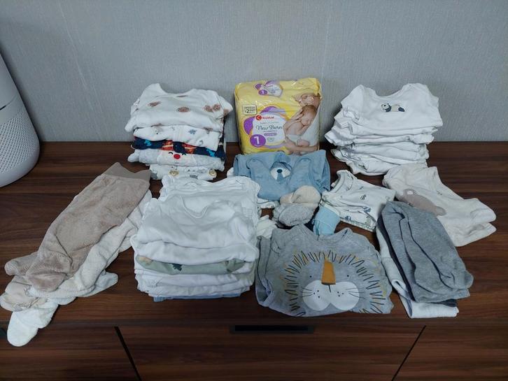 Babykleding pakket maat 50-56, Kinderen en Baby's, Babykleding | Baby-kledingpakketten, Gebruikt, Maat 50, Ophalen of Verzenden