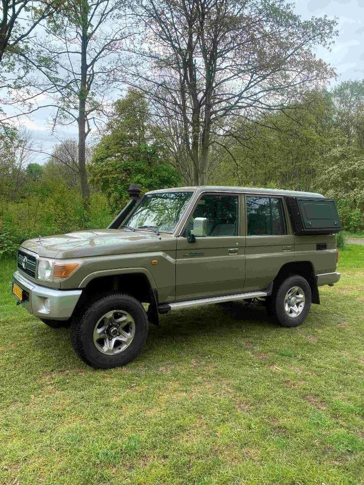 Toyota Land Cruiser HZJ 76, Auto's, Toyota, Bedrijf, Landcruiser, 4x4, Achteruitrijcamera, Bluetooth, Centrale vergrendeling, Elektrische ramen