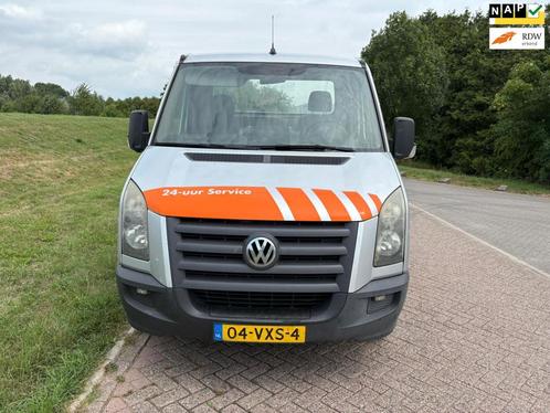 Volkswagen Crafter 32 2.5 TDI L2 oprijwagen goed onderhouden, Auto's, Bestelauto's, Bedrijf, Te koop, ABS, Airbags, Airconditioning