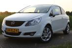 Opel Corsa 1.4-16V Business,2010, Airco, Nieuwe Ketting,NAP, Voorwielaandrijving, Stof, Zwart, Wit