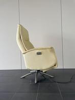 Gele elektrische stoffen relax fauteuil / relax stoel, Huis en Inrichting, Fauteuils, Ophalen, Nvt, Nvt, Nvt