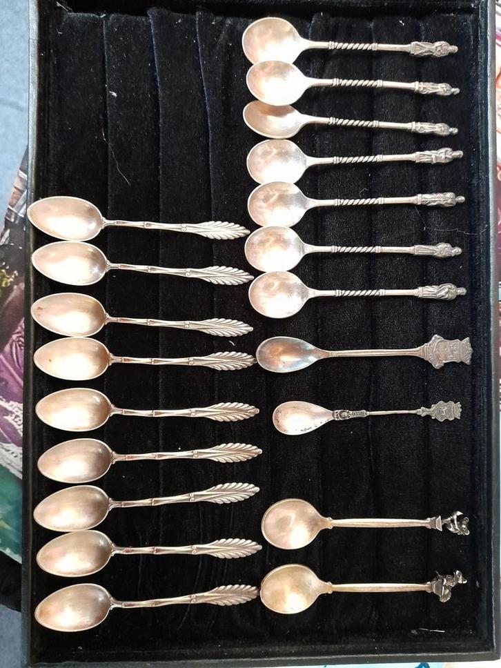 Div mooie oude lepetjes, Antiek en Kunst, Antiek | Bestek, Ophalen of Verzenden