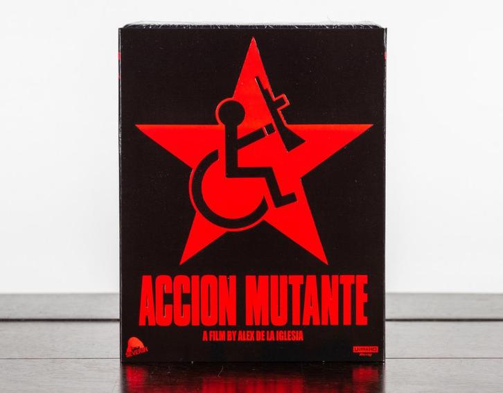 Accion Mutante 4K UHD + Blu-Ray (US Import) Severin, Cd's en Dvd's, Blu-ray, Nieuw in verpakking, Science Fiction en Fantasy, Ophalen of Verzenden