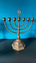 Menorah, Ophalen of Verzenden, Koper of Brons