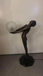 Vloerlamp art deco brons, Verzenden, ., ., .