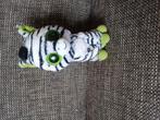 Gliteroog knuffel zebra, Ophalen of Verzenden, Zo goed als nieuw, Overige typen
