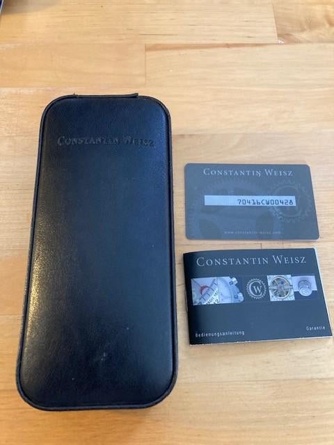 horloge constatin weisz, Overige merken, Staal, Staal, Polshorloge