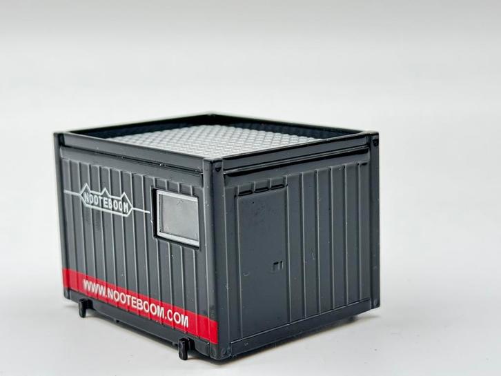 WSI 10 ft ballastcontainer NOOTEBOOM LADING, Hobby en Vrije tijd, Modelauto's | 1:50, Nieuw, Bus of Vrachtwagen, Wsi, Ophalen of Verzenden