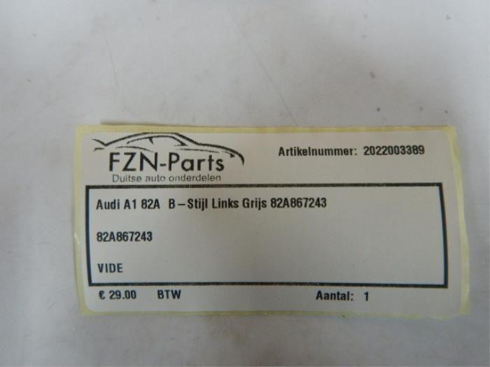 B-stijl afdekkap links Audi A1 (22732940), Auto-onderdelen, Interieur en Bekleding, Gebruikt, Ophalen