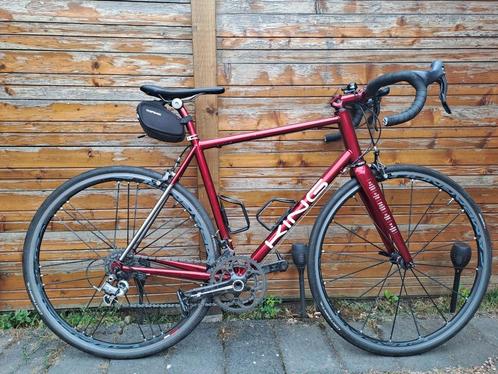 King titanium racefiets / 52 cm / levenslange garantie frame, Sport en Fitness, Wielrennen, Gebruikt, Overige typen, Ophalen