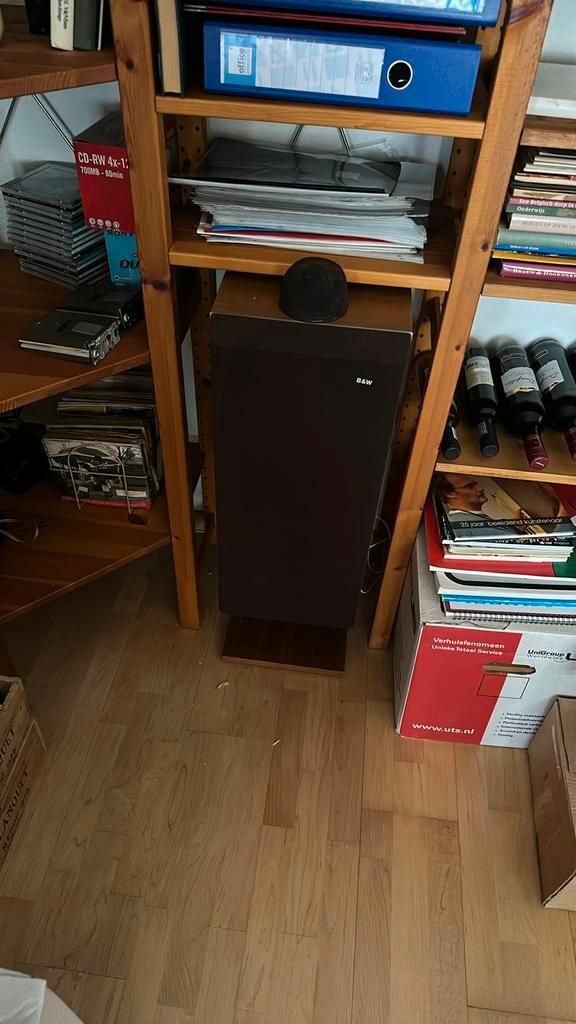 B&W luidsprekers DM7MK2, Audio, Tv en Foto, Luidsprekers, Zo goed als nieuw, Front, Rear of Stereo speakers, Ophalen