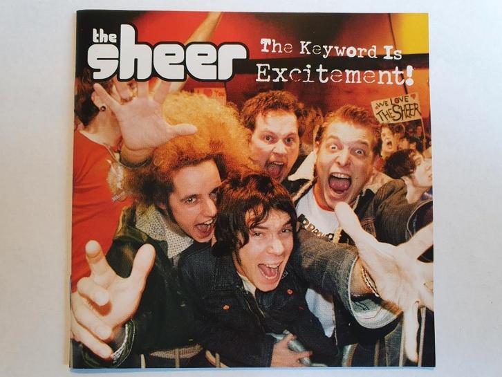 CD The Sheer - The Keyword Is Excitement ! (+Bonus CD Live), Cd's en Dvd's, Cd's | Rock, Gebruikt, Alternative, Ophalen of Verzenden