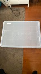 2 Ikea Samla 001.301.29 opbergbakken met deksel, Ophalen, Zo goed als nieuw