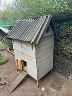 Kippenhok geimpregneerd tuinhout, Ophalen, Gebruikt, Kippenhok of Kippenren
