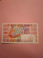 25 gulden Roodborstje uit 1989² in UNC, Postzegels en Munten, Bankbiljetten | Nederland, Ophalen of Verzenden, 25 gulden, Los biljet