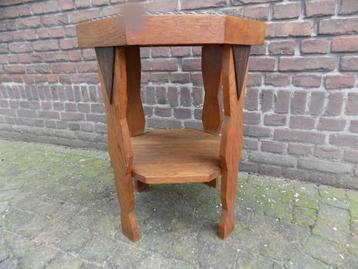 Amsterdamse school tafel geometrisch coromandel vintage   beschikbaar voor biedingen