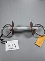Bit Beris flexibele stang mullen mouth snaffie bit maat 12, Dieren en Toebehoren, Eu, Eu, Ophalen of Verzenden, Eu