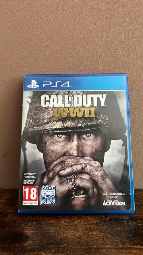 Call of Duty: WWII (PS4), Spelcomputers en Games, Games | Sony PlayStation 4, Zo goed als nieuw, Overige genres, 1 speler, Vanaf 18 jaar
