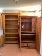 Gratis af te halen – Mooie oude eikenkast (Engelse stijl), Ophalen, 50 tot 100 cm, Zo goed als nieuw, 150 tot 200 cm