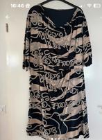 Request jurk met gedrapeerde hals, maat 5, Kleding | Dames, Grote Maten, Ophalen of Verzenden, Zo goed als nieuw, Blauw, Jurk