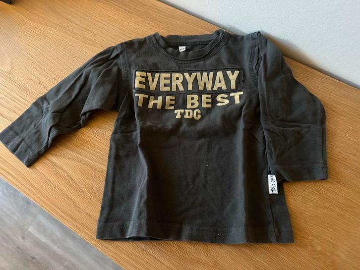 Tom Du shirt maat 80 / 86, Kinderen en Baby's, Babykleding | Maat 80, Zo goed als nieuw, Jongetje, Shirtje of Longsleeve, Ophalen of Verzenden
