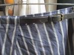 mj/JOSEPHINE & CO/rok/wikkelrok/46 /blauw ecru met metalic, Josephine & Co, Rok, Zo goed als nieuw, Verzenden