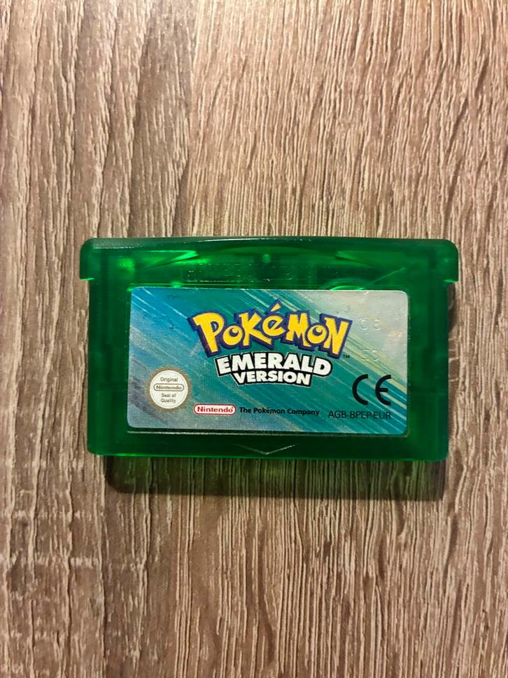 Pokemon Emerald - Gameboy Advance, Spelcomputers en Games, Games | Nintendo Game Boy, Gebruikt, Role Playing Game (Rpg), 1 speler