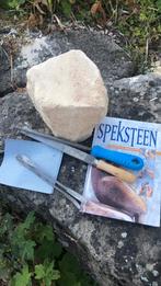 Beeldhouw materialen en blok mergel en vijlen, Ophalen of Verzenden, Gebruikt, Boek